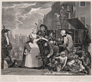 Hogarth's A Rake's Progress
